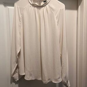 Ann Taylor Ivory Blouse